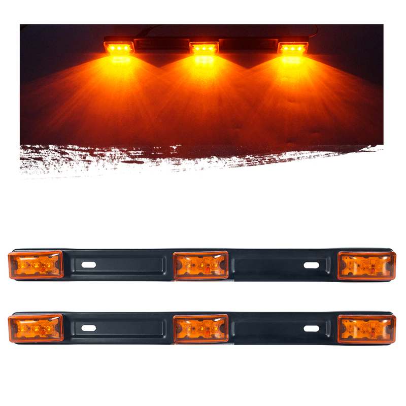 Barra de identificación roja de liquidación Luz de marcador led de acero inoxidable