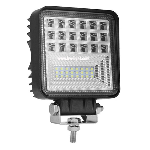 Luz de trabajo LED cuadrado de 48W para auto