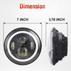 Luz de trabajo LED rectangular 60W * 2 para camiones