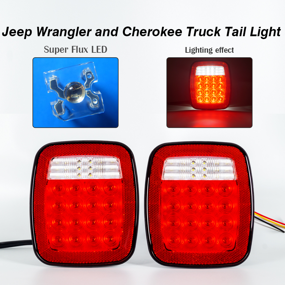 Luz de freno Luces de posición traseras Bombillas de respaldo Luz de coche LED