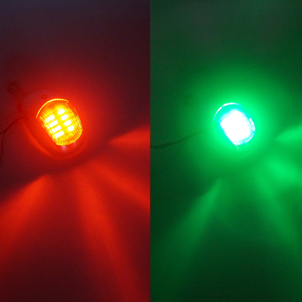 Luces de navegación de foco de botes de botes LED