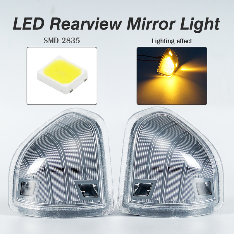 Dodge Ram 1500 2500 3500 LED RETRAW VIEW MIRROR Turning Lights Lights