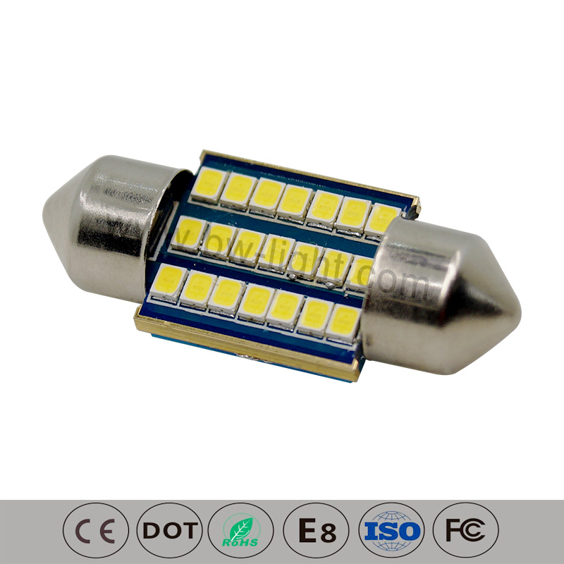 CANBUS BLANCO SIN ERROR BOMBA DE DOMA LED LUCES DE CAR 
