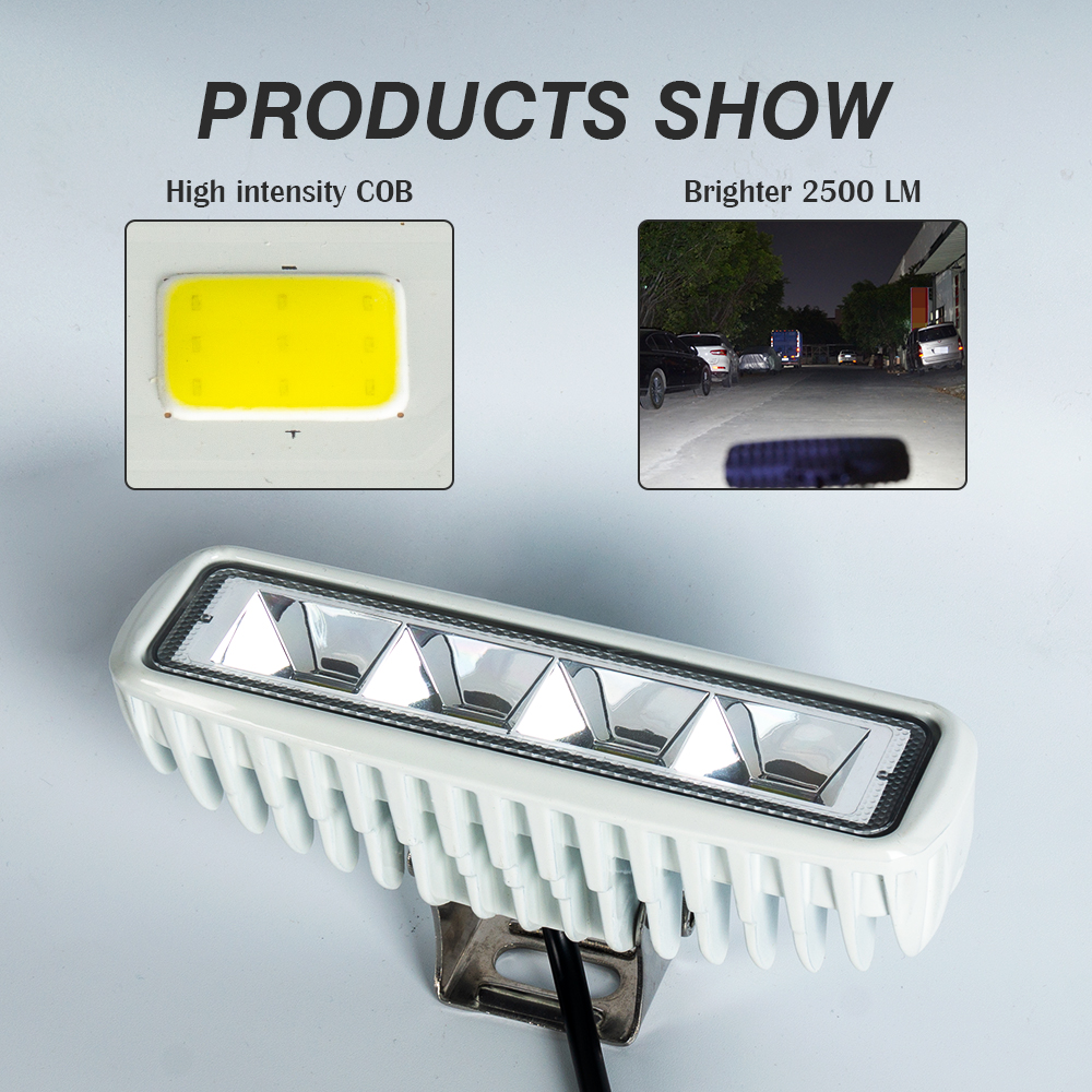 Luz de trabajo LED impermeable de COB para automotriz 