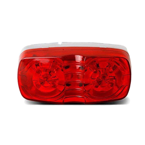Luces de posición laterales LED rojas automotrices para camiones