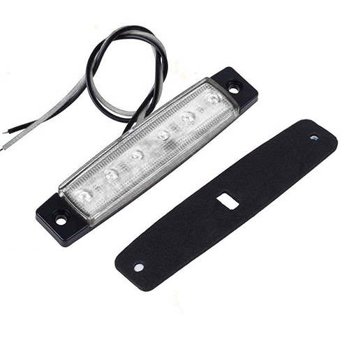 Luz de marcador lateral LED blanca automotriz para automóviles